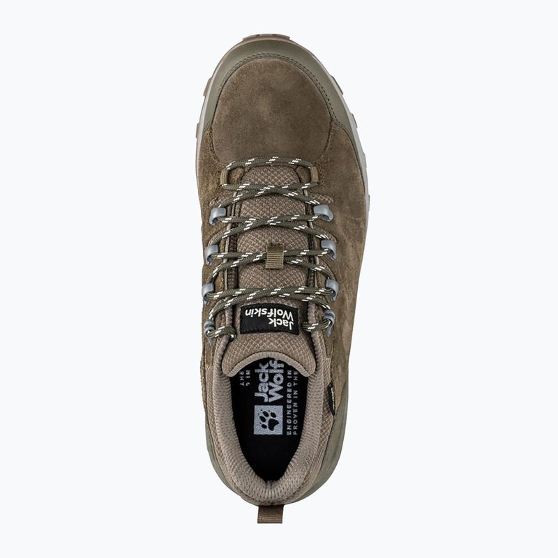 Vyriški žygio batai Jack Wolfskin Refugio Texapore Low cold coffee 12