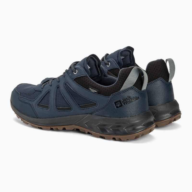 Vyriški žygio batai Jack Wolfskin Woodland 2 Texapore Low night blue 3