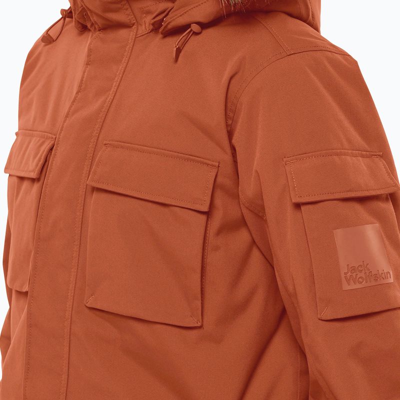 Vyriška žieminė striukė Jack Wolfskin Glacier Canyon Parka carmine 5