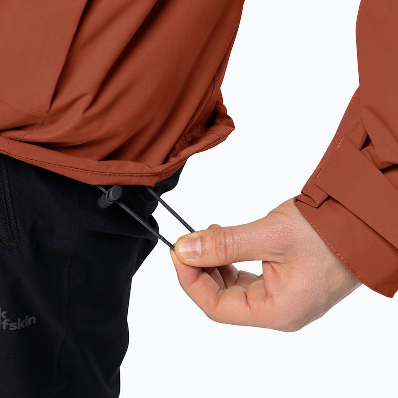 Jack Wolfskin vyriška striukė nuo lietaus Romberg 3in1 carmine 7