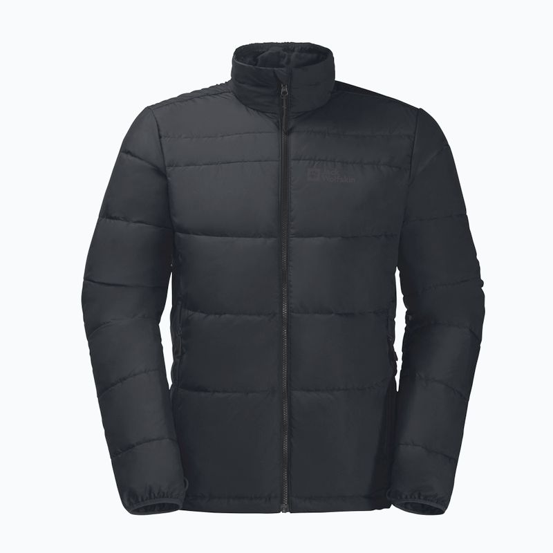 Jack Wolfskin vyriška striukė nuo lietaus Jasper 3in1 black olive 9