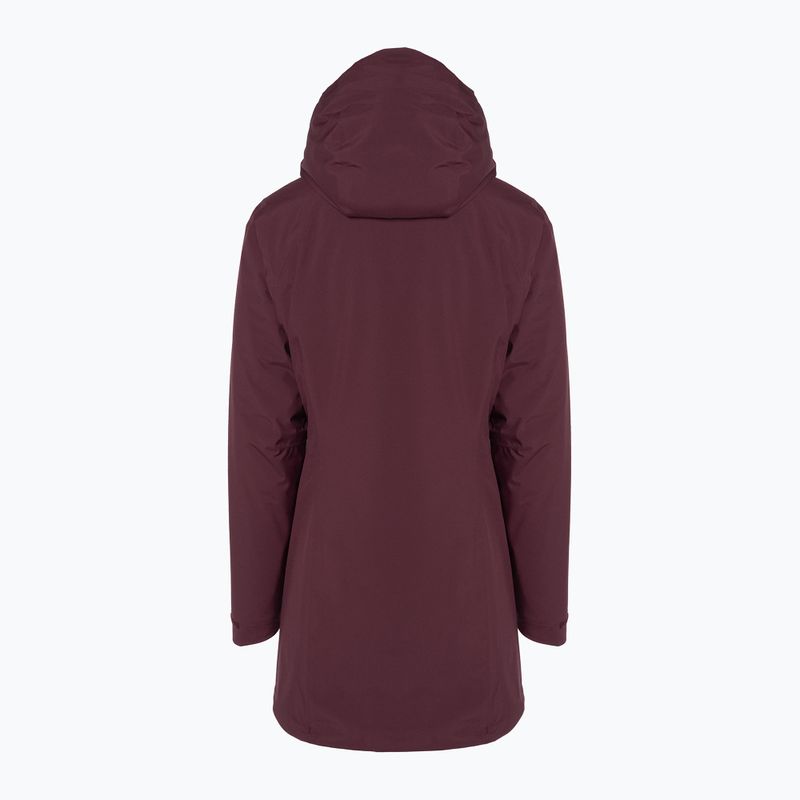 Jack Wolfskin moteriška žieminė striukė Heidelstein Ins dark maroon 8