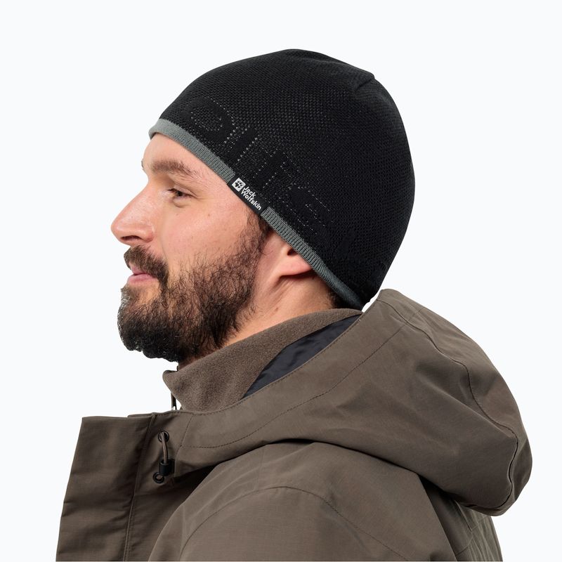 Žygio kepurė Jack Wolfskin Brand black 3