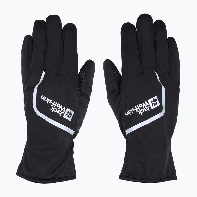 Dviračio pirštinės Jack Wolfskin Morobbia Light black 2