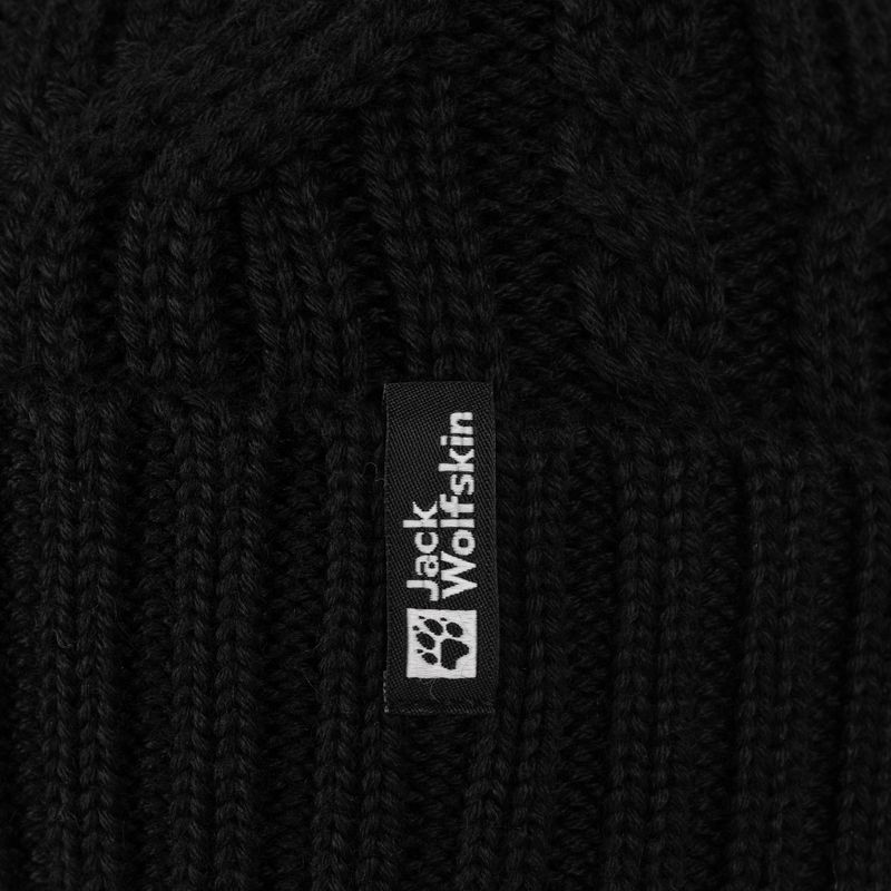 "Jack Wolfskin" žieminė kepurė "Pompom black 4