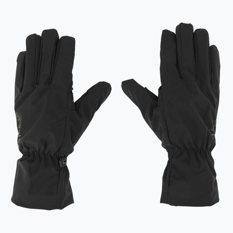 "Jack Wolfskin" trekingo pirštinės "Highloft", juodos 3