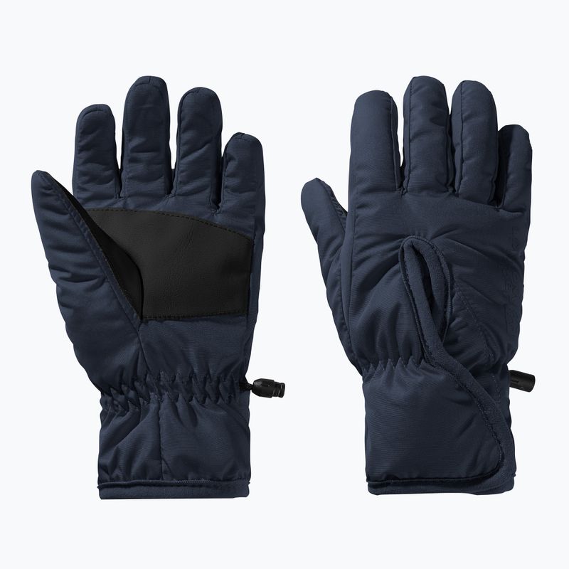 Vaikiškos žygio pirštinės Jack Wolfskin Easy Entry night blue