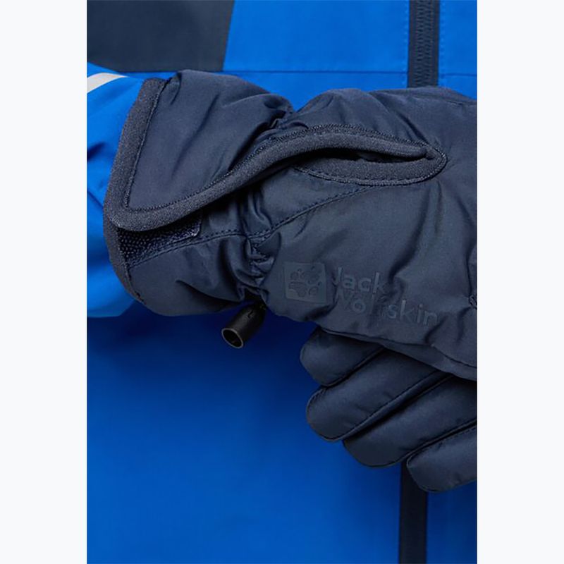 Vaikiškos žygio pirštinės Jack Wolfskin Easy Entry night blue 3