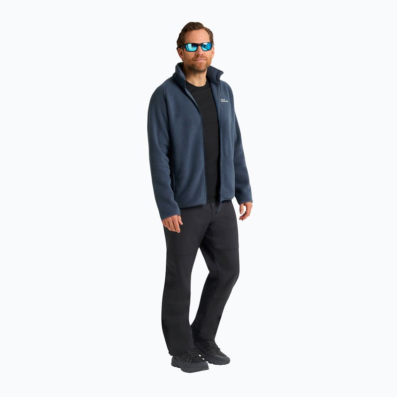 Vyriški termoaktyvūs marškinėliai ilgomis rankovėmis Jack Wolfskin Sky Thermal black 2