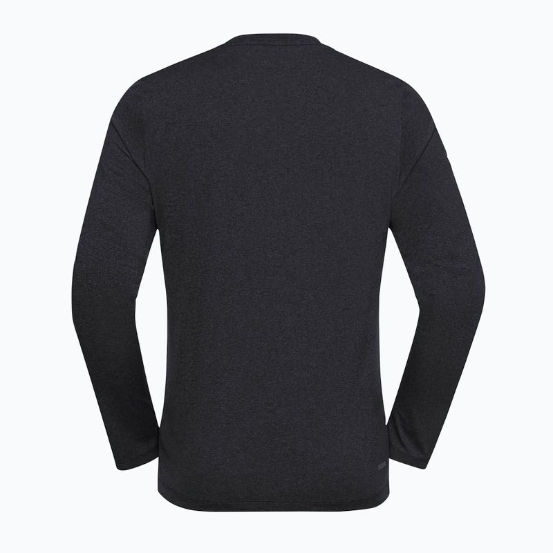 Vyriški termoaktyvūs marškinėliai ilgomis rankovėmis Jack Wolfskin Sky Thermal black 6