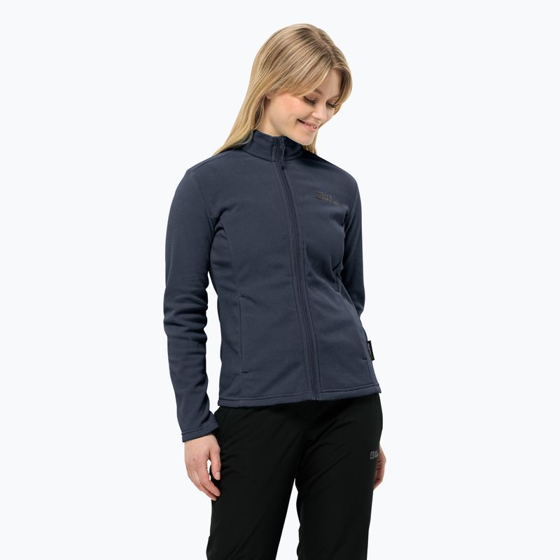 Moteriškas žygio džemperis Jack Wolfskin Taunus Fz