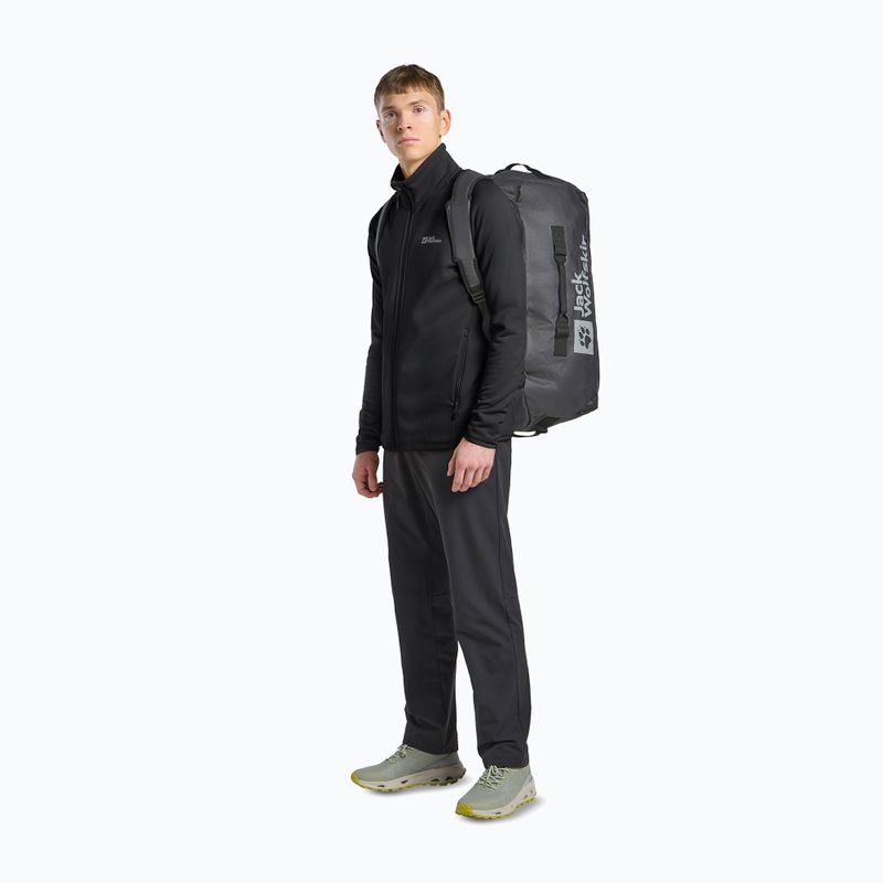 Vyriškas fliso džemperis Jack Wolfskin Baiselberg Fz black 2