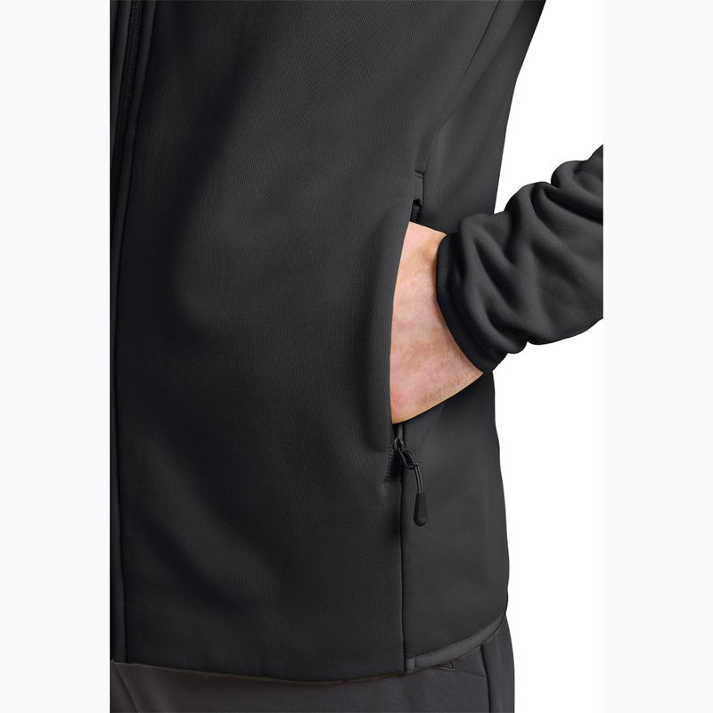 Vyriškas fliso džemperis Jack Wolfskin Baiselberg Fz black 5