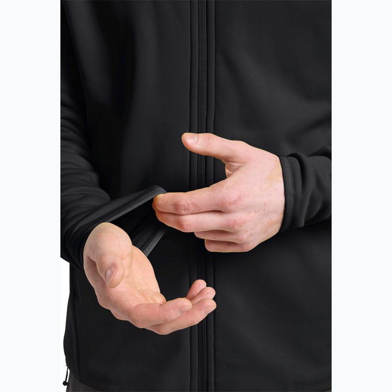 Vyriškas fliso džemperis Jack Wolfskin Baiselberg Fz black 6
