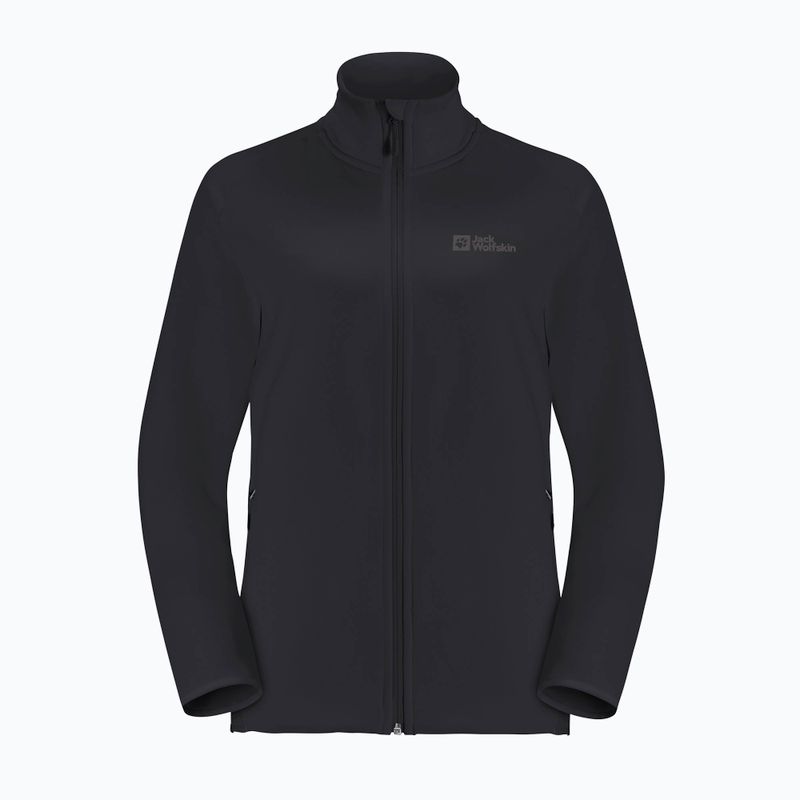 Vyriškas fliso džemperis Jack Wolfskin Baiselberg Fz black 7