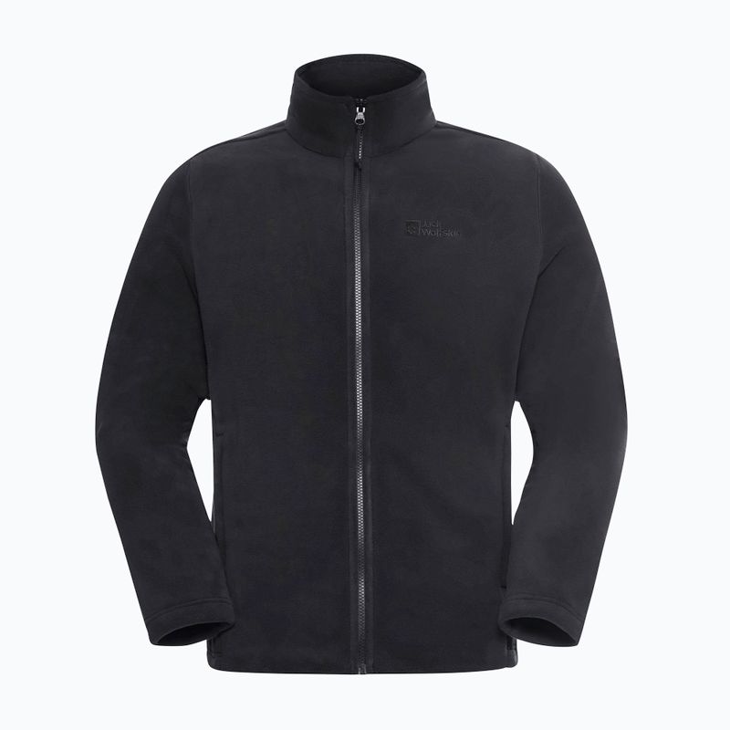 Vyriškas fliso džemperis Jack Wolfskin Winterstein Fz black 8