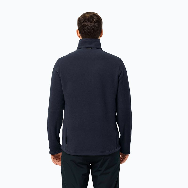 Vyriškas fliso džemperis Jack Wolfskin Winterstein Fz night blue 2