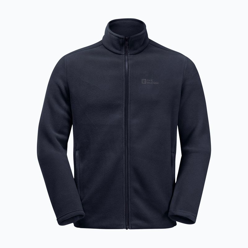 Vyriškas fliso džemperis Jack Wolfskin Winterstein Fz night blue 6