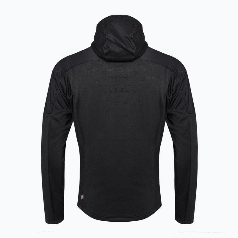 Vyriška hibridinė striukė Jack Wolfskin Alpgrat Pro Ins Fz juoda 6