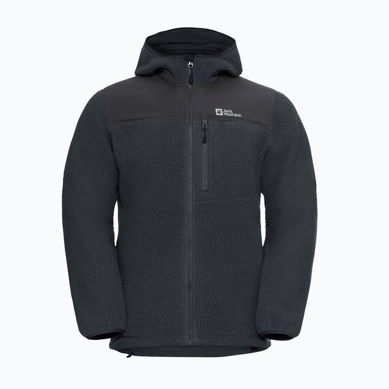 Vyriškas fliso džemperis Jack Wolfskin Kammweg Pile Fz phantom 9