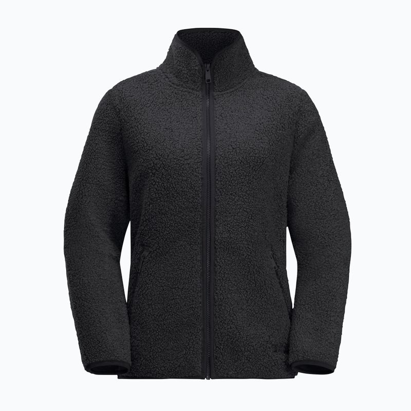 Moteriškas fliso džemperis Jack Wolfskin High Curl black 4