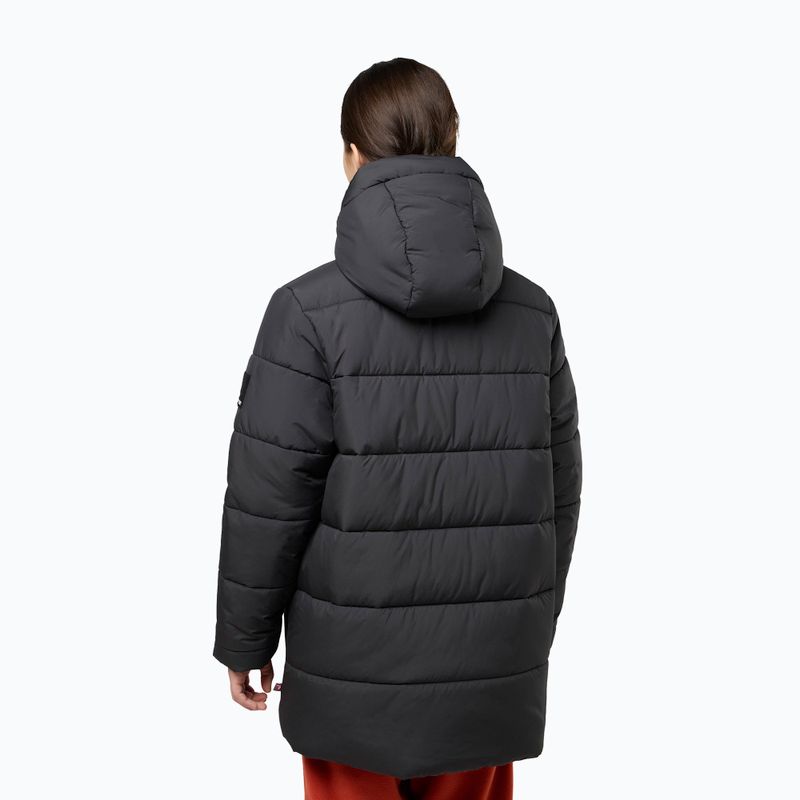Vaikiška pašiltinta striukė Jack Wolfskin Teen Ins Long granite black 2