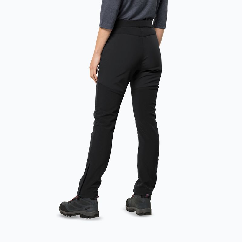 Moteriškos žygio kelnės Jack Wolfskin Stollberg black 2