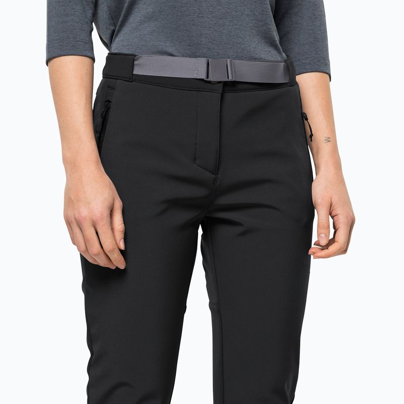 Moteriškos žygio kelnės Jack Wolfskin Stollberg black 3
