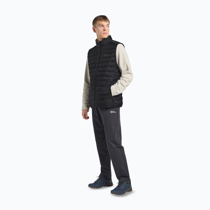 Vyriška žygio liemenė Jack Wolfskin Pilvi Down black 2