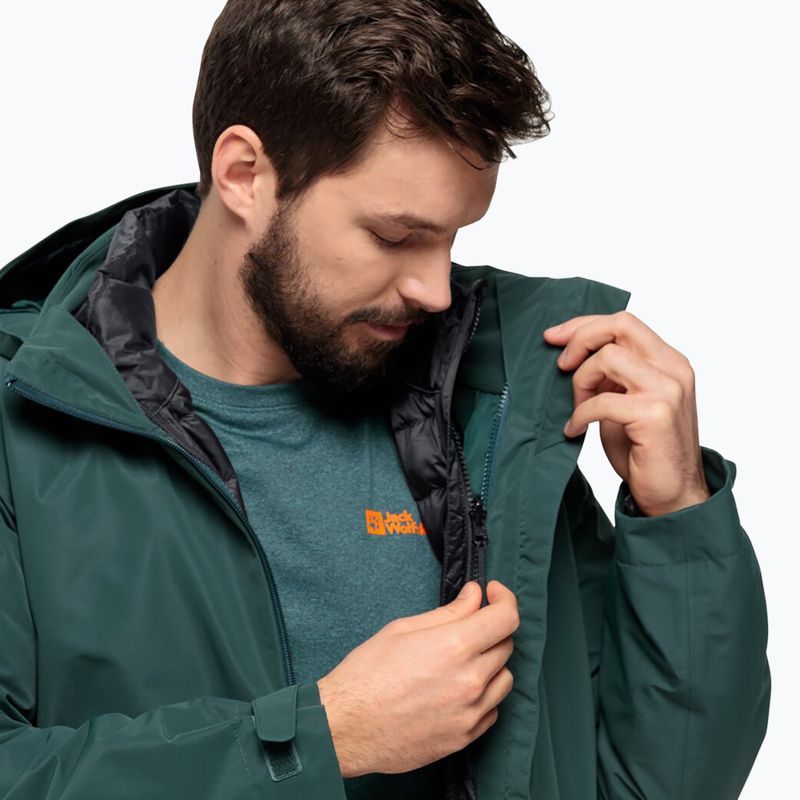 Vyriška pūsta striukė Jack Wolfskin Pilvi Down black 3