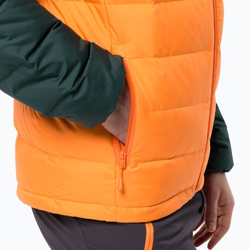 Vyriška striukė Jack Wolfskin Ather Down Hoody drakono ugnies lietaus striukė 4