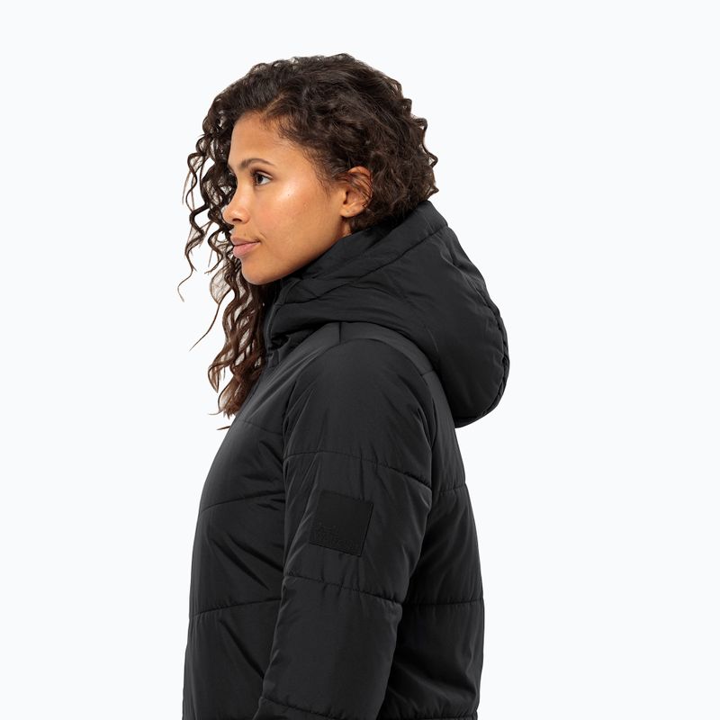Moteriškas pūstas paltas Jack Wolfskin Deutzer Coat black 4