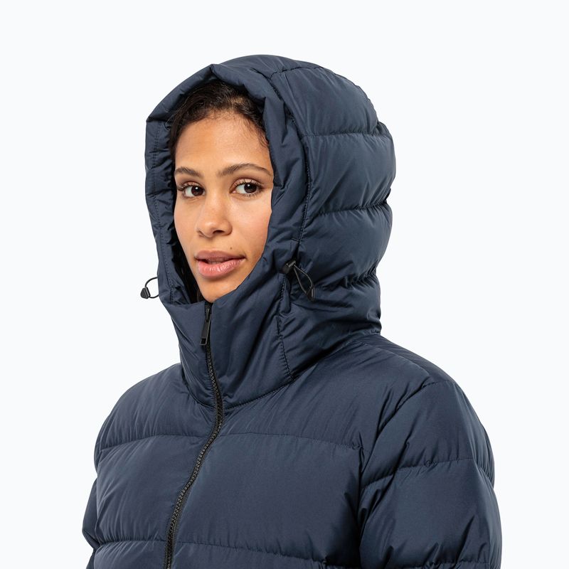 Moteriškas pūstas paltas Jack Wolfskin Frozen Palace night blue 2