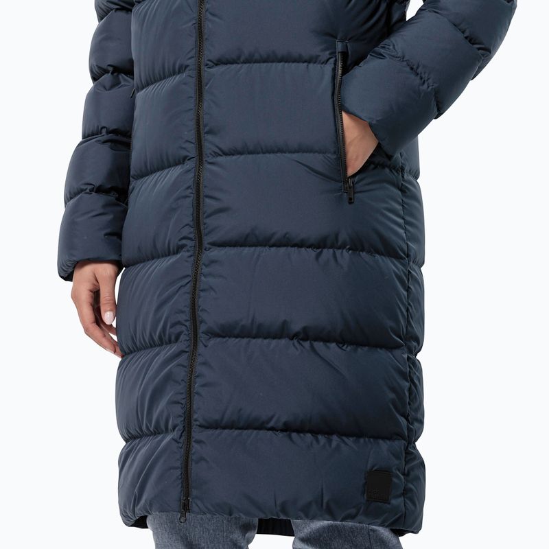 Moteriškas pūstas paltas Jack Wolfskin Frozen Palace night blue 3