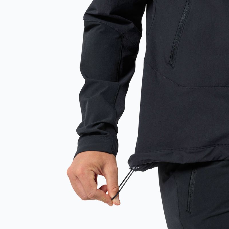 Moteriška softshell striukė Jack Wolfskin Andur black 5