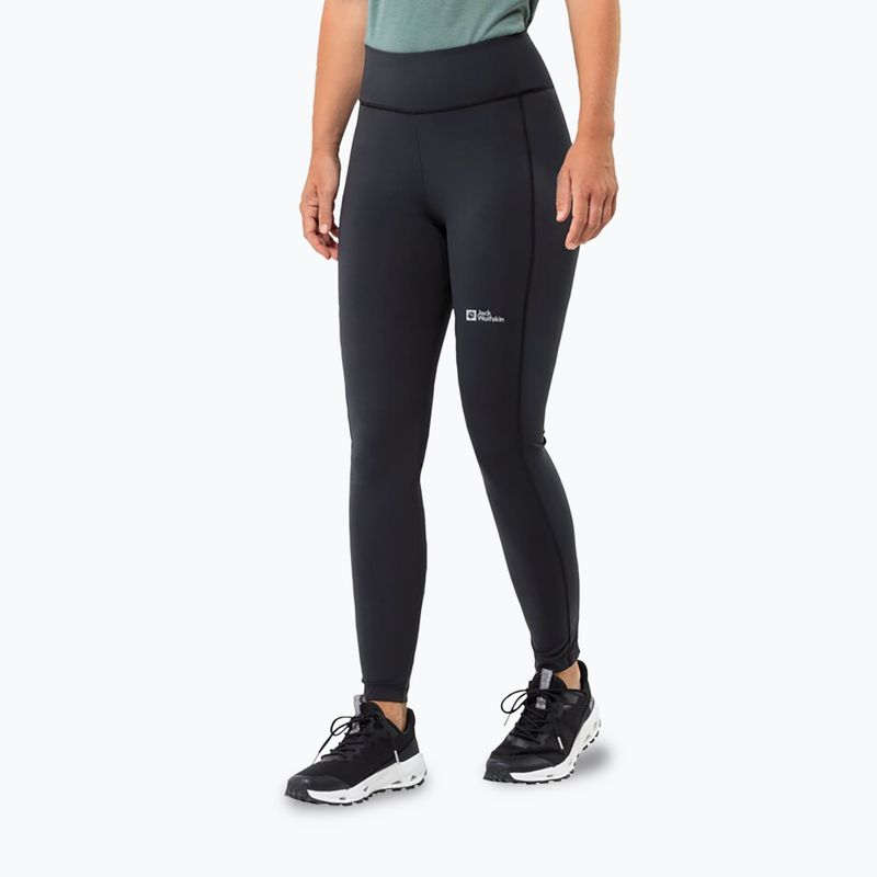 Moteriškos žygio kelnės Jack Wolfskin Klintal Tights black