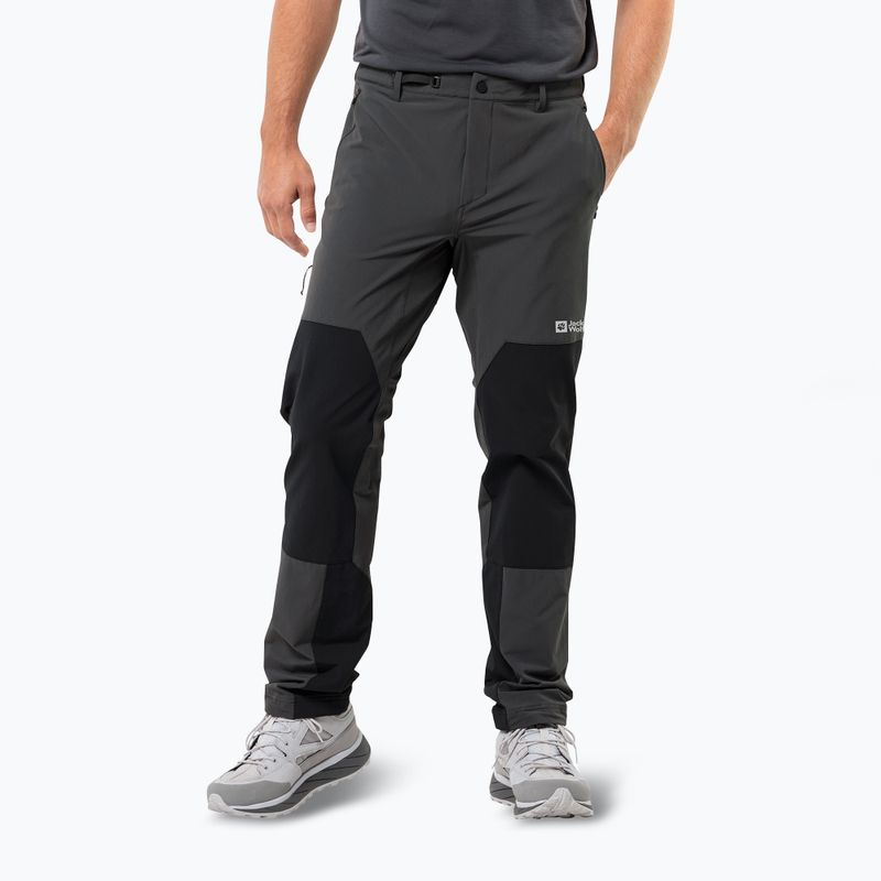 Vyriškos softshell kelnės Jack Wolfskin Andur phantom