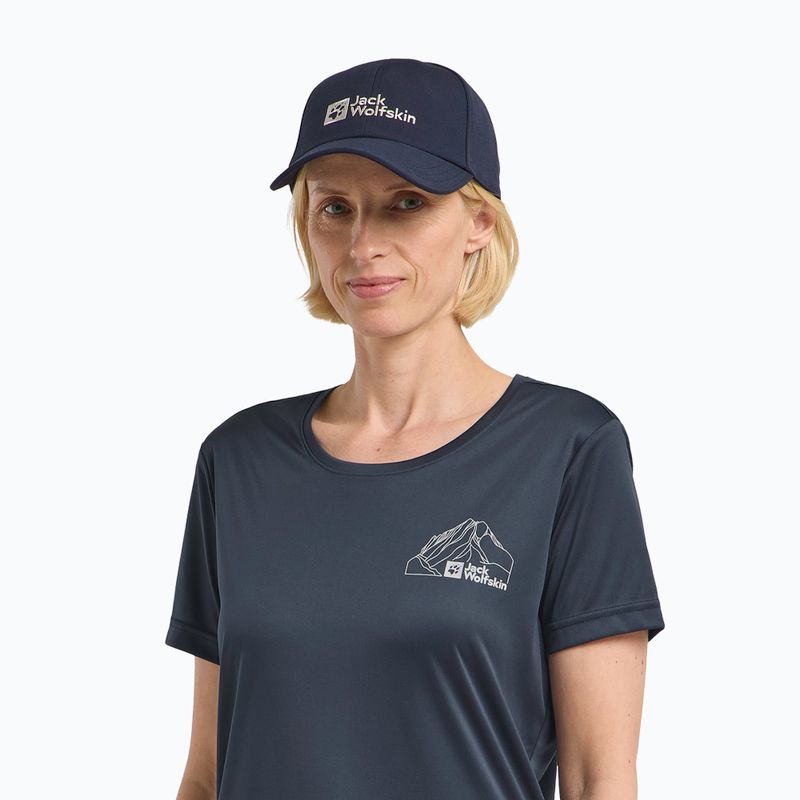 Kepuraitė su snapeliu Jack Wolfskin Baseball Cap black 5