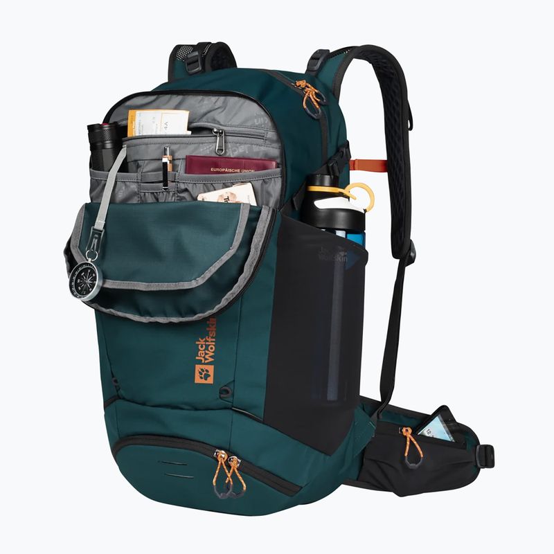 Dviračių kuprinė Jack Wolfskin Moab Jam Shape 30 l sea green 3