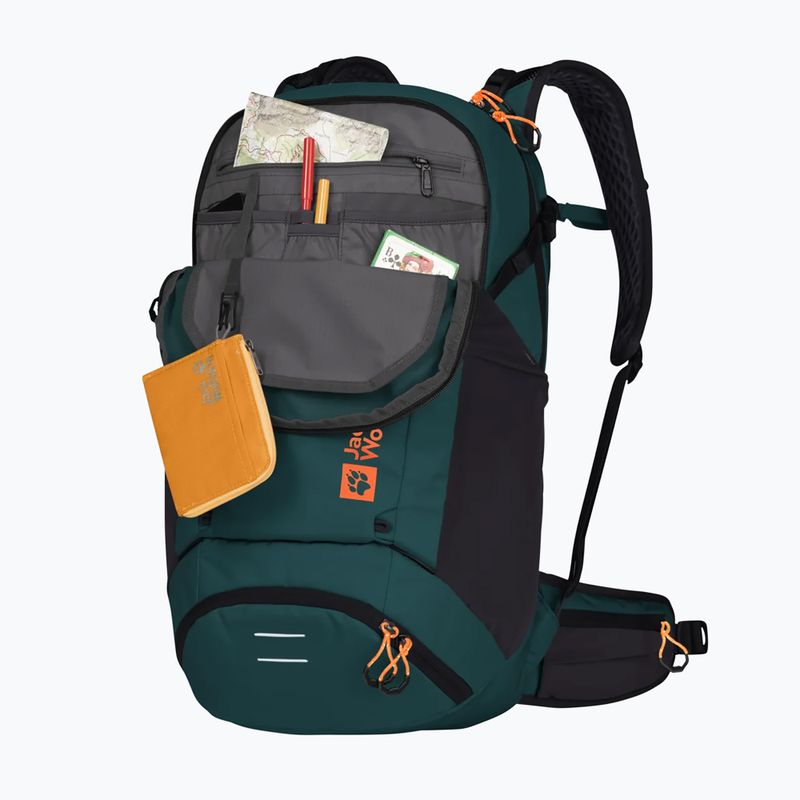 Dviračių kuprinė Jack Wolfskin Moab Jam Shape 25 l sea green 3