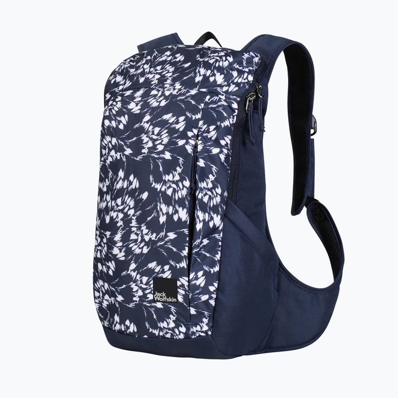 Moteriška miesto kuprinė Jack Wolfskin Frauenstein 15 l leaves night blue