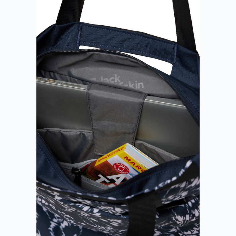 Miesto kuprinė Jack Wolfskin Ebental 15 l leaves night blue 6