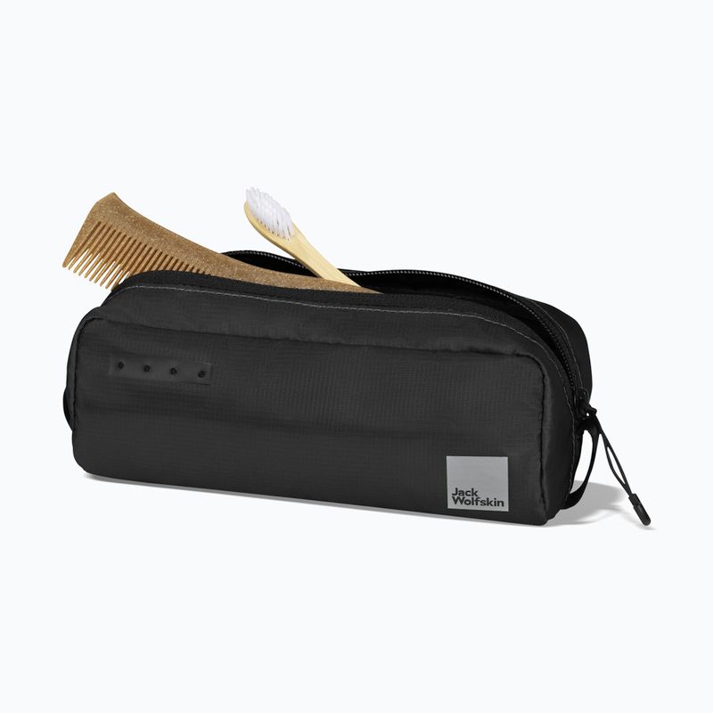 Turistinė kosmetinė Jack Wolfskin Wandermood Washbag Mini 1 l granite black 5