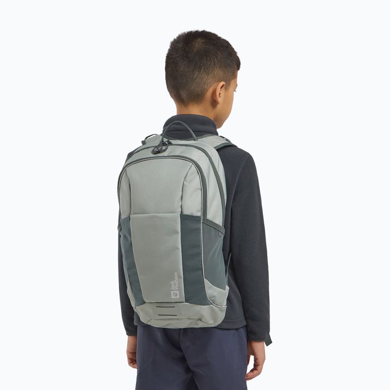 Vaikiška turistinė kuprinė Jack Wolfskin Moab Trail 14 l mint leaf 8