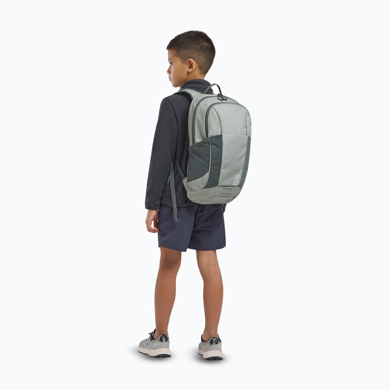 Vaikiška turistinė kuprinė Jack Wolfskin Moab Trail 14 l mint leaf 10