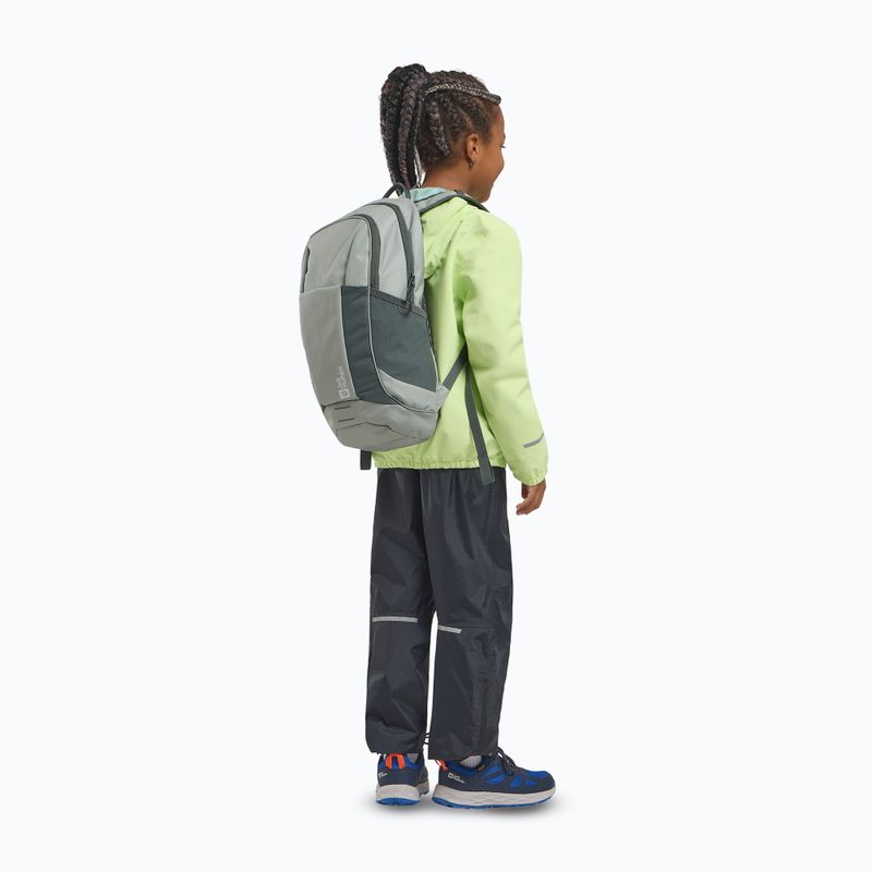 Vaikiška turistinė kuprinė Jack Wolfskin Moab Trail 14 l mint leaf 11