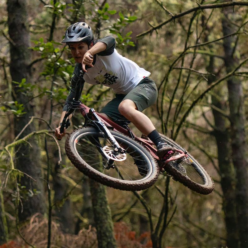 Dviračio batai MTB moteriški adidas FIVE TEN Trailcross Clip In core black/grey three/red 13