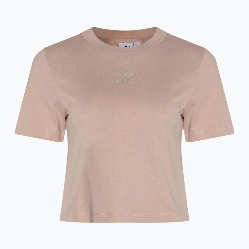 Moteriški marškinėliai adidas 2000 Luxe Cropped Tee ash pearl