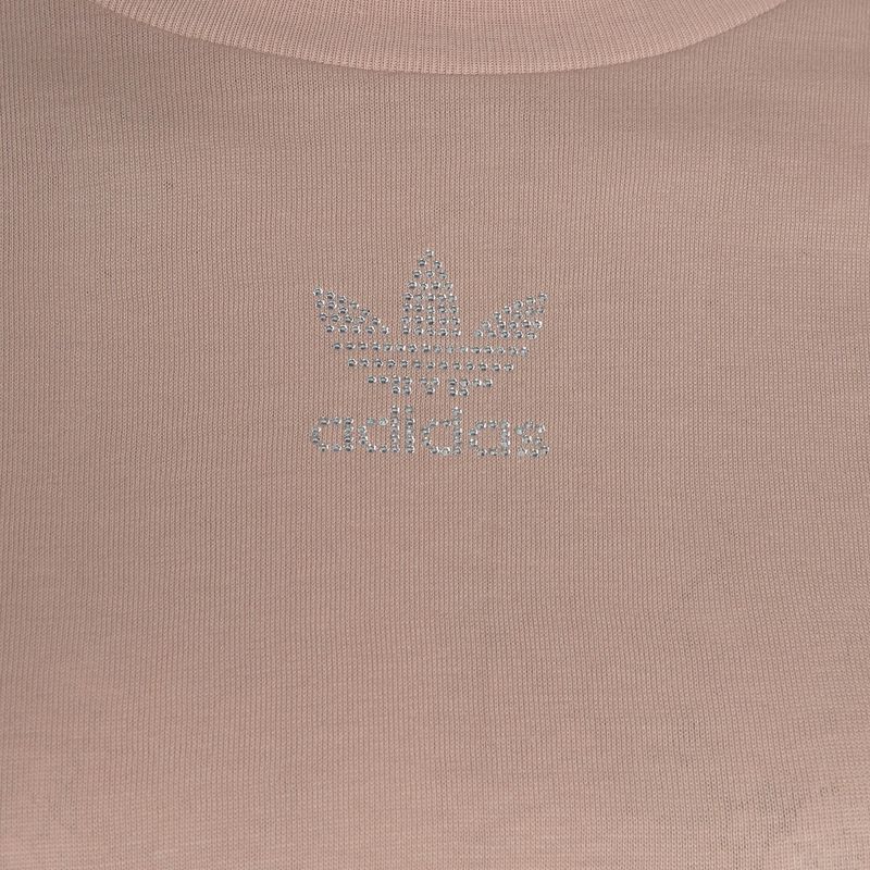 Moteriški marškinėliai adidas 2000 Luxe Cropped Tee ash pearl 3