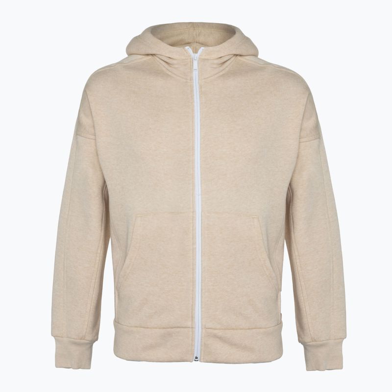 Moteriškas džemperis adidas Studio Lounge Fleece Full Zip botanic beige mel